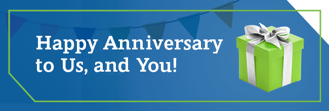 It's Our 20th Anniversary