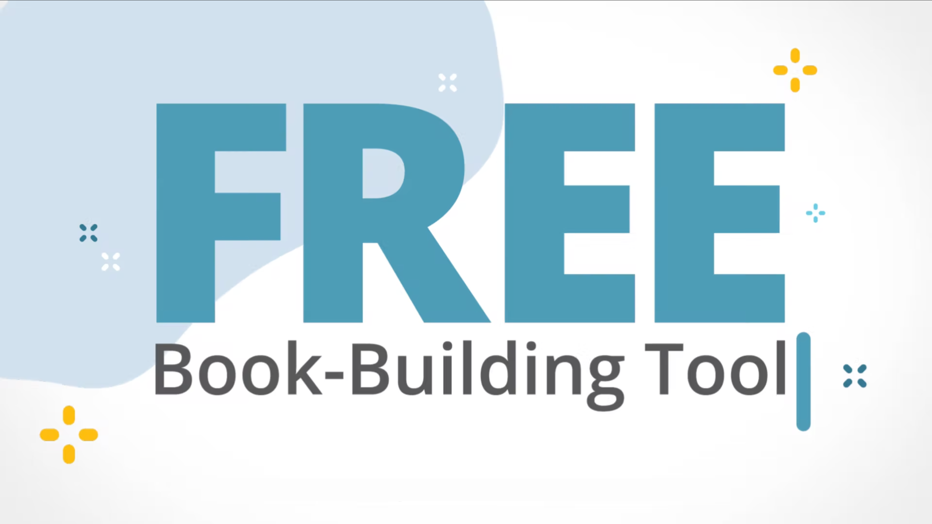 Book-Building Tool Video